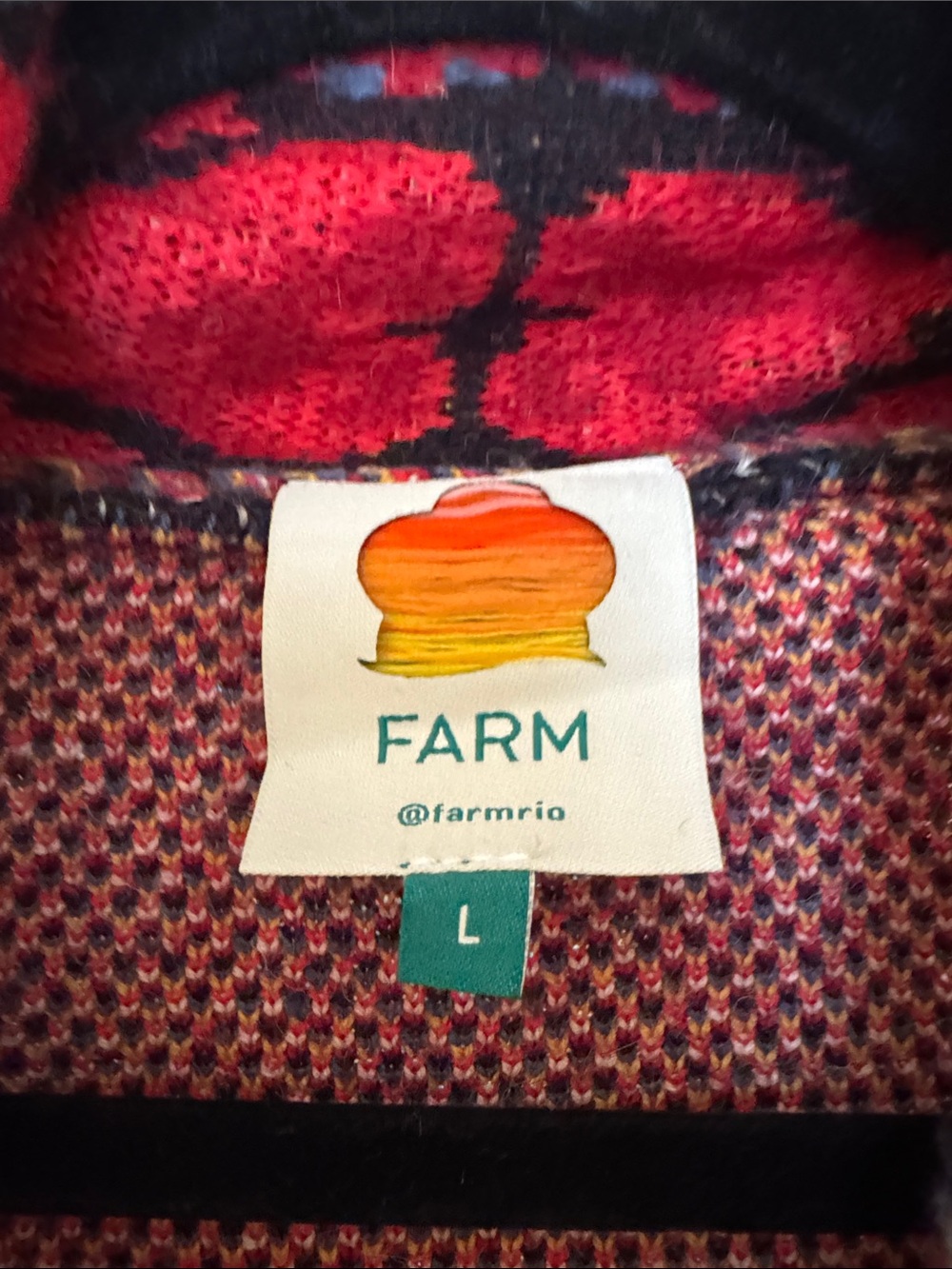 FARM RIO
Hearts Ikat Knit Blazer - Picture 3 of 5